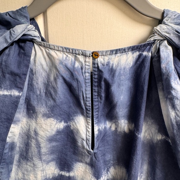 Ulla Johnson Blue Puff Sleeve Top - Picture 7 of 7
